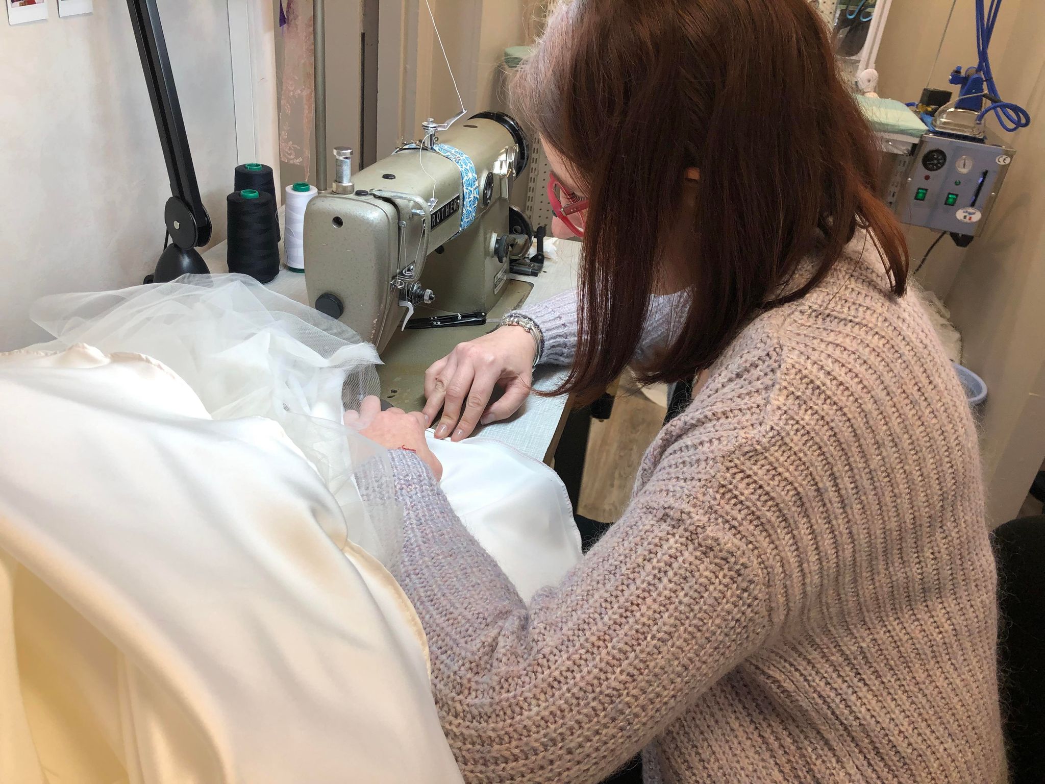 retouches du cailly robe de mariée